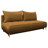 MID.YOU ROZKLADACIA POHOVKA, textil, hrdzavá