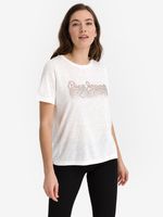 Pepe Jeans Davinia Tricou Alb