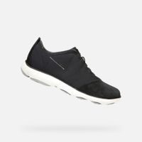 Black men's sneakers Geox Nebula - Men's