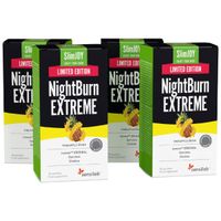 4x NightBurn XXL [LIMITIERTE Sonderedition mit Zitronengeschmack]