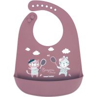 Canpol babies Bonjour Paris Bibs нагрудник Pink 1 кс