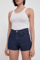 Pepe Jeans Rifľové krátke nohavice Pepe Jeans A-LINE SHORT HW