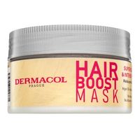 Dermacol Hair Boost Super Blonde & Intensive Care Mask odżywcza maska do włosów blond 200 ml