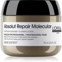 L’Oréal Professionnel Serie Expert Absolut Repair Molecular hĺbkovo posilňujúca maska na vlasy 75 ml