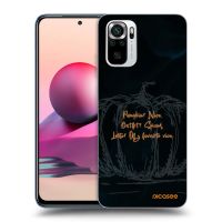 Silikónový čierny obal pre Xiaomi Redmi Note 10S - Pumpkin