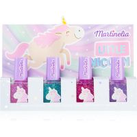 Martinelia Little Unicorn Nail Polish Set set lakova za nokte za djecu Pink, Blue, Purple, Fuchsia