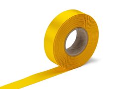 Stuha atlasová žltá, šírka 24 mm