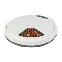 Trixie Automatické krmítko TX5, 5x240ml/ 33x5x36cm, bílá/šedá