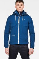 G-STAR Jacket - Xpo hdd overshirt blue