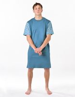 Férfi hálóing Gino kék (79202-MGADxA) XL