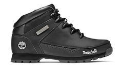 Timberland Euro Sprint Mid Hiker - Pánske - Tenisky Timberland - Čierne - 06361R-001 - Veľkosť: 44