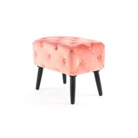 TABURETKA, textil, kompozitné drevo, 40/48/60 cm