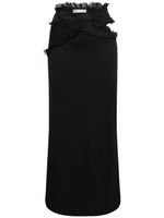 Carina Cutout Long Skirt W/tulle Details