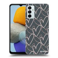 Silikónový prehľadný obal pre Samsung Galaxy M23 5G - Veľa lásky