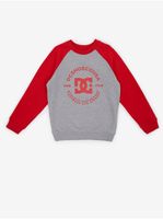 Red and Grey Boys Hoodie DC Star Pilot - Boys