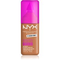 NYX Professional Makeup Make ‘Em Wonder легкий матуючий тональний засіб відтінок 25 Warm Honey 30 мл
