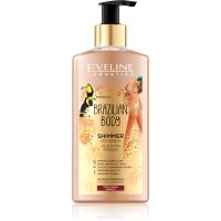 Eveline Cosmetics Brazilian Body emulzija za telo z bleščicami 150 ml