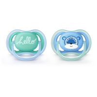 Philips Avent Ultra Air 6-18 m πιπίλα Boy 2 τμχ