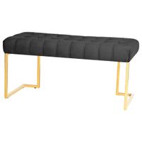 XXXL DLHÁ TABURETKA, kov, plast, 47/48/100 cm