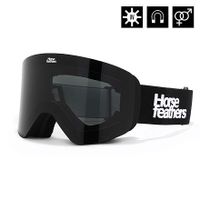 HORSEFEATHERS Okuliare na snowboard Colt - black/smoke BLACK