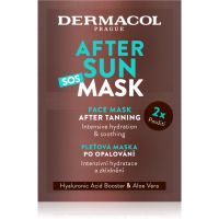 Dermacol After Sun beruhigende und hydratisierende Maske nach dem Sonnen 2x8 ml