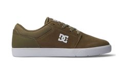 DC Shoes Crisis 2 Olive White Pánske - Tenisky DC Shoes - Hnedá - ADYS100647-OWH-7.5 - Size: 7.5