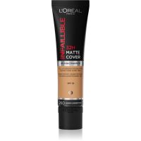 L’Oréal Paris Infaillible 32H Matte Finish dolgoobstojni matirajoči tekoči puder SPF 25 odtenek 260 Soleil Doré 30 ml