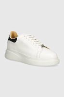 Philipp Plein sneakers din piele Lo-Top Mega Star culoarea alb, USC0599 PLE005N 01