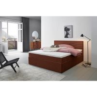 P & B AMERICKÁ POSTEĽ, 180/200 cm, hrdzavá
