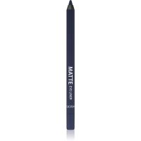 Gosh Matte Eyeliner mit Matt-Effekt Farbton 009 Midnight Blue 1.2 g