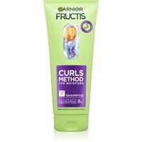Garnier Fructis Curls Method vlažilni šampon za valovite in kodraste lase 200 ml