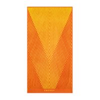 Zwoltex Unisex's Sport Towel Energy AB Orange/Yellow