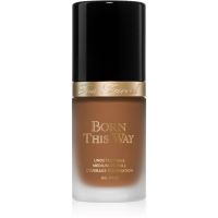 Too Faced Born This Way Flawless Coverage Natural Finish Foundation krycí make-up pre prirodzený vzhľad odtieň Chestnut 30 ml