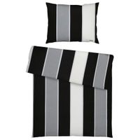 Joop! POSTEĽNÁ BIELIZEŇ, makosatén, čierna, 140/200 cm