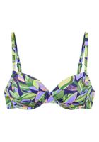 s.Oliver Bikini gornji dio  noćno plava / zelena / svijetlozelena / lavanda
