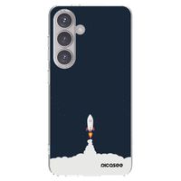 Silikónový prehľadný obal pre Samsung Galaxy S24 S921B 5G - Astronaut 2