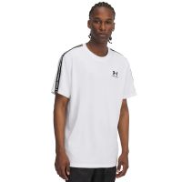 Μπλουζάκι Under Armour Icon HWT Tee Taping White/ Black XXXL