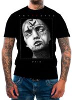 majica muško - Pain - ART BY EVIL - ABE021 S