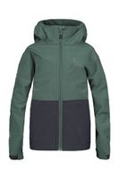 Boys' softshell jacket Hannah WAT JR dark forest/anthracite