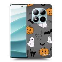 Silikónový čierny obal pre Xiaomi Redmi Note 15 Pro+ - Spooky crew
