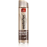 Wella Wellaflex Power Hold Form & Finish Hajlakk az extra erős tartásért a természetes fixálásért 250 ml