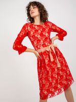 Dress-LK-SK-507034.40P-red