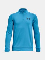 Under Armour UA Armour Fleece 1/4 Zip Sweatshirt Kinder Blau