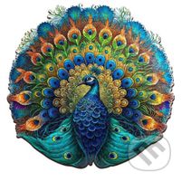 Páv (Dřevěné puzzle) - puzzle z kategorie 500 - 1000 dílků