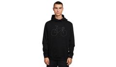 Dedicated Hoodie Falun Rainbow Bicycle Black Pánske - Mikiny a mikiny s kapucou Dedicated - Čierna - 18304-M - Size: M