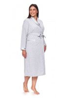 Nadčasový klasický dámský župan Doctor Nap SWA.1078 Vínově-červená L