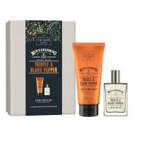 Scottish Fine Soaps Thistle & Black Pepper Luxury Festive Duo Geschenkset für Herren