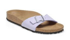 Birkenstock Madrid Synthetics Soft Purple Narrow Fit