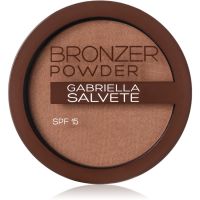 Gabriella Salvete Bronzer Powder bronzujúci púder SPF 15 odtieň 03 8 g