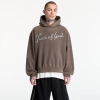 Φούτερ Fear Of God 26 Classic Fit Half Raglan Hoodie Faded Brown L